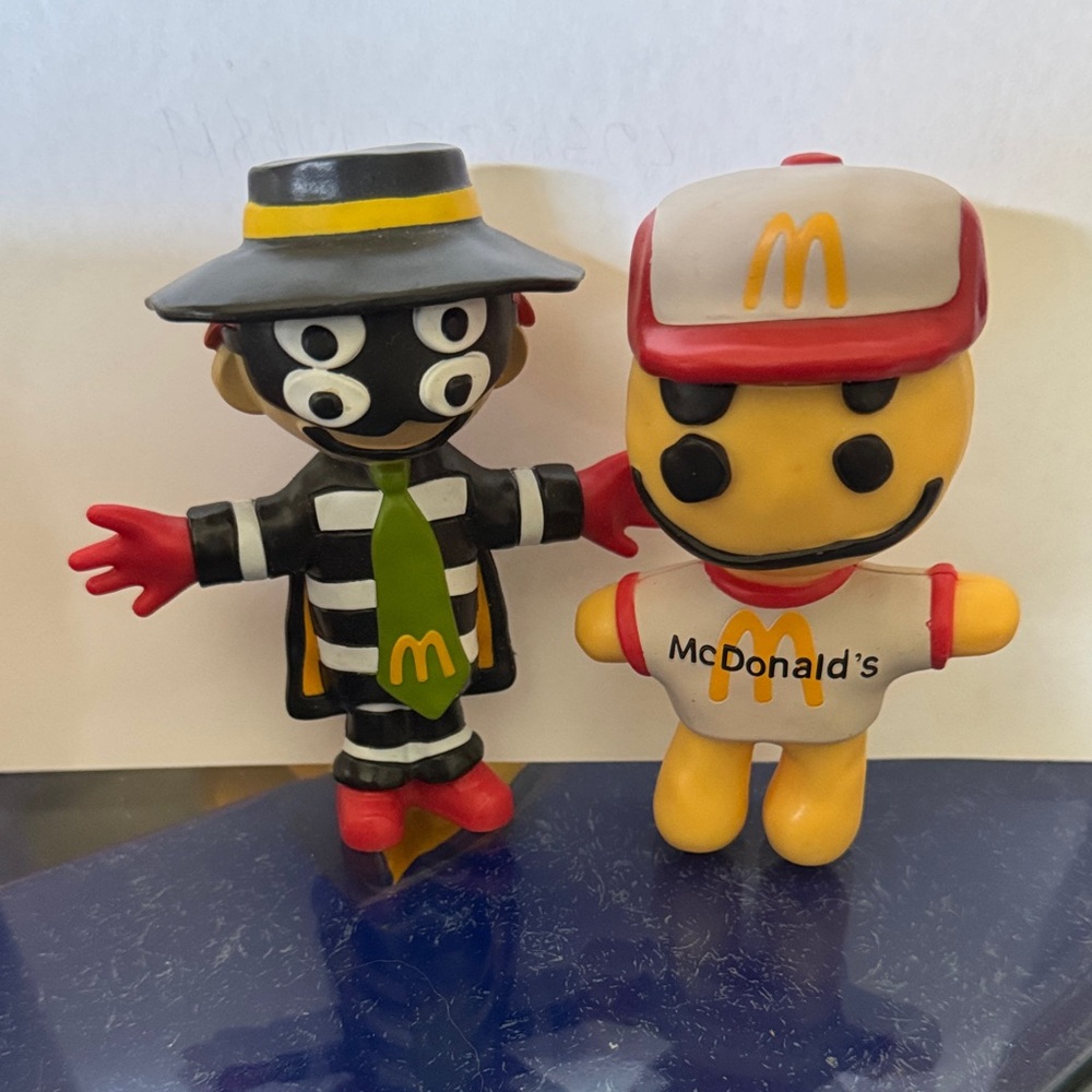 McDonald's Playful Duo Figures - Red, Yellow, Black